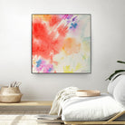 Summer Glory by Sheila Golden on GIANT ART - multicolor contemporary; abstracts; floral/still life