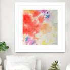 Summer Glory by Sheila Golden on GIANT ART - multicolor contemporary; abstracts; floral/still life