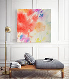 Summer Glory by Sheila Golden on GIANT ART - multicolor contemporary; abstracts; floral/still life