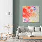 Summer Glory by Sheila Golden on GIANT ART - multicolor contemporary; abstracts; floral/still life
