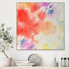 Summer Glory by Sheila Golden on GIANT ART - multicolor contemporary; abstracts; floral/still life