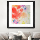Summer Glory by Sheila Golden on GIANT ART - multicolor contemporary; abstracts; floral/still life
