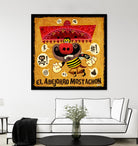 Abejorro Mostachon by Jorge R. Gutierrez on GIANT ART - multicolor ethnic; urban/pop surrealism