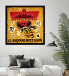 Abejorro Mostachon by Jorge R. Gutierrez on GIANT ART - multicolor ethnic; urban/pop surrealism