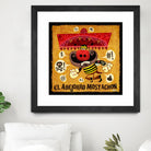 Abejorro Mostachon by Jorge R. Gutierrez on GIANT ART - multicolor ethnic; urban/pop surrealism