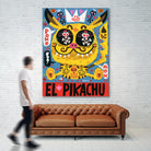 Magic Japanese Cockfighting by Jorge R. Gutierrez on GIANT ART - multicolor ethnic; urban/pop surrealism