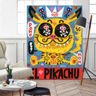 Magic Japanese Cockfighting by Jorge R. Gutierrez on GIANT ART - multicolor ethnic; urban/pop surrealism