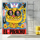 Magic Japanese Cockfighting by Jorge R. Gutierrez on GIANT ART - multicolor ethnic; urban/pop surrealism