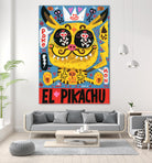 Magic Japanese Cockfighting by Jorge R. Gutierrez on GIANT ART - multicolor ethnic; urban/pop surrealism