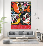 The Holy Trinity by Jorge R. Gutierrez on GIANT ART - multicolor ethnic; urban/pop surrealism