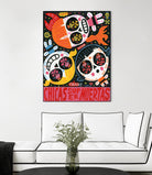 The Holy Trinity by Jorge R. Gutierrez on GIANT ART - multicolor ethnic; urban/pop surrealism