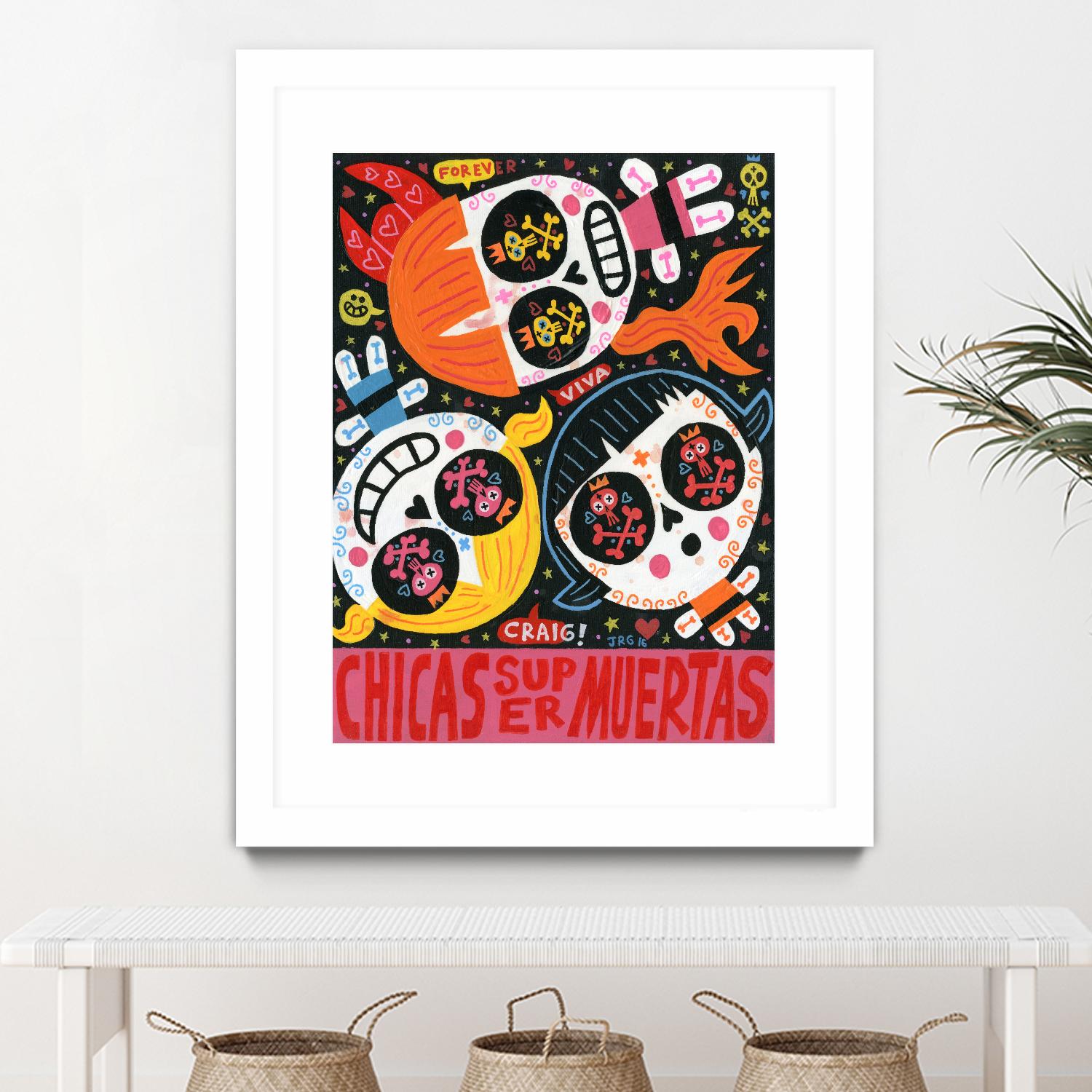 The Holy Trinity by Jorge R. Gutierrez on GIANT ART - multicolor ethnic; urban/pop surrealism