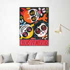 The Holy Trinity by Jorge R. Gutierrez on GIANT ART - multicolor ethnic; urban/pop surrealism