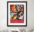 The Holy Trinity by Jorge R. Gutierrez on GIANT ART - multicolor ethnic; urban/pop surrealism