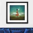 High Notes for Low Cloud by Duy Huynh on GIANT ART - green fantastic