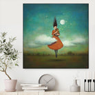 High Notes for Low Cloud by Duy Huynh on GIANT ART - green fantastic