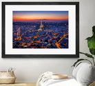 City Lights by H.J. Herrera on GIANT ART - orange city scene