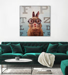 Four Eyes by Lucia Heffernan on GIANT ART - multicolor urban/pop surrealism; animals