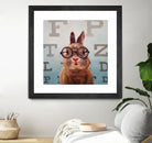 Four Eyes by Lucia Heffernan on GIANT ART - multicolor urban/pop surrealism; animals