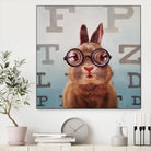 Four Eyes by Lucia Heffernan on GIANT ART - multicolor urban/pop surrealism; animals