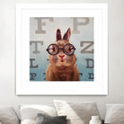 Four Eyes by Lucia Heffernan on GIANT ART - multicolor urban/pop surrealism; animals
