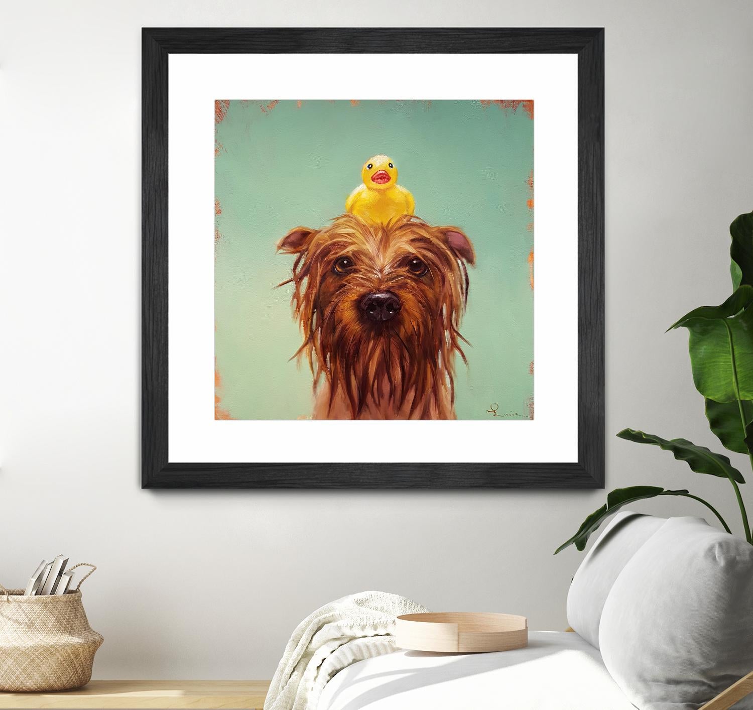 Bath Time by Lucia Heffernan on GIANT ART - multicolor urban/pop surrealism; animals