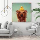 Bath Time by Lucia Heffernan on GIANT ART - multicolor urban/pop surrealism; animals