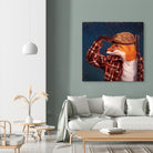 Fox Hunt by Lucia Heffernan on GIANT ART - multicolor urban/pop surrealism; animals