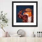 Fox Hunt by Lucia Heffernan on GIANT ART - multicolor urban/pop surrealism; animals