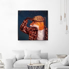 Fox Hunt by Lucia Heffernan on GIANT ART - multicolor urban/pop surrealism; animals