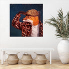 Fox Hunt by Lucia Heffernan on GIANT ART - multicolor urban/pop surrealism; animals