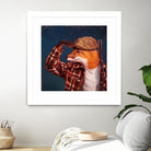 Fox Hunt by Lucia Heffernan on GIANT ART - multicolor urban/pop surrealism; animals