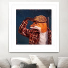 Fox Hunt by Lucia Heffernan on GIANT ART - multicolor urban/pop surrealism; animals