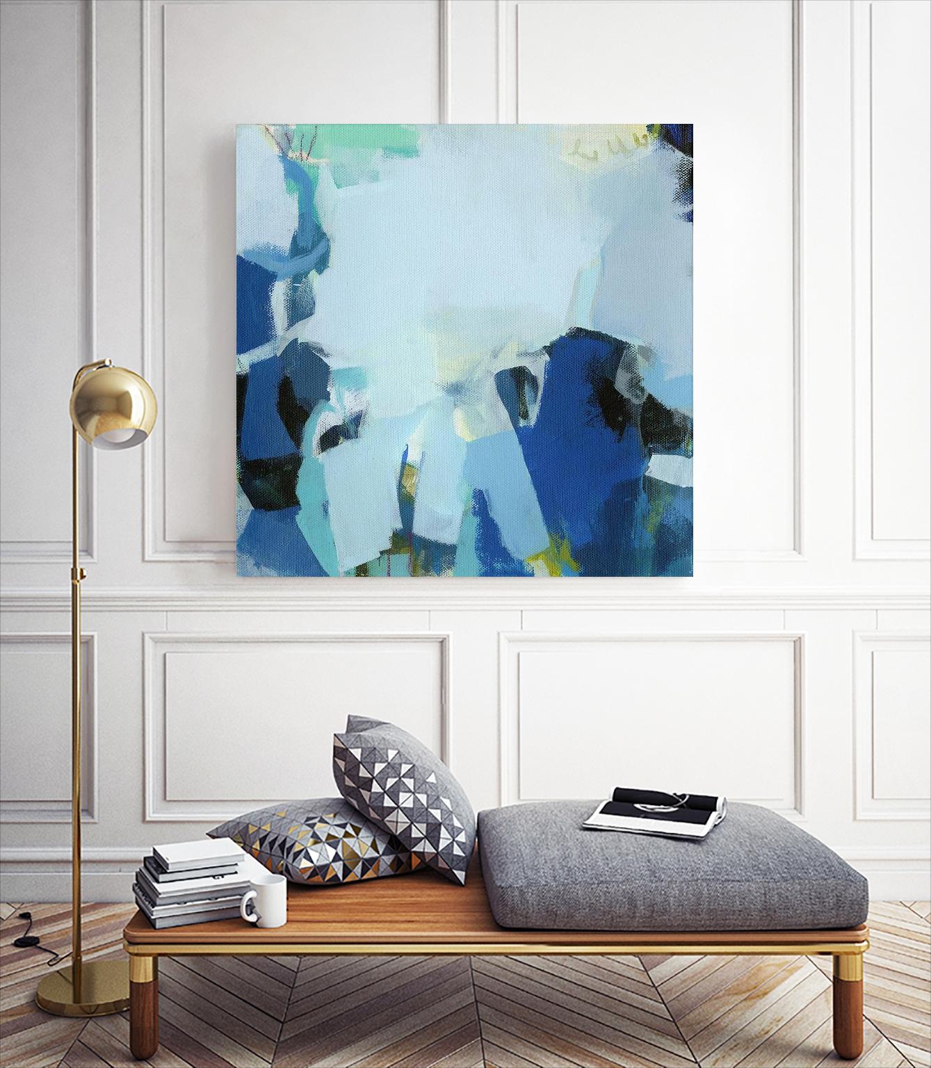 Tide Pools by Amanda Hawkins on GIANT ART - multicolor abstracts; contemporary