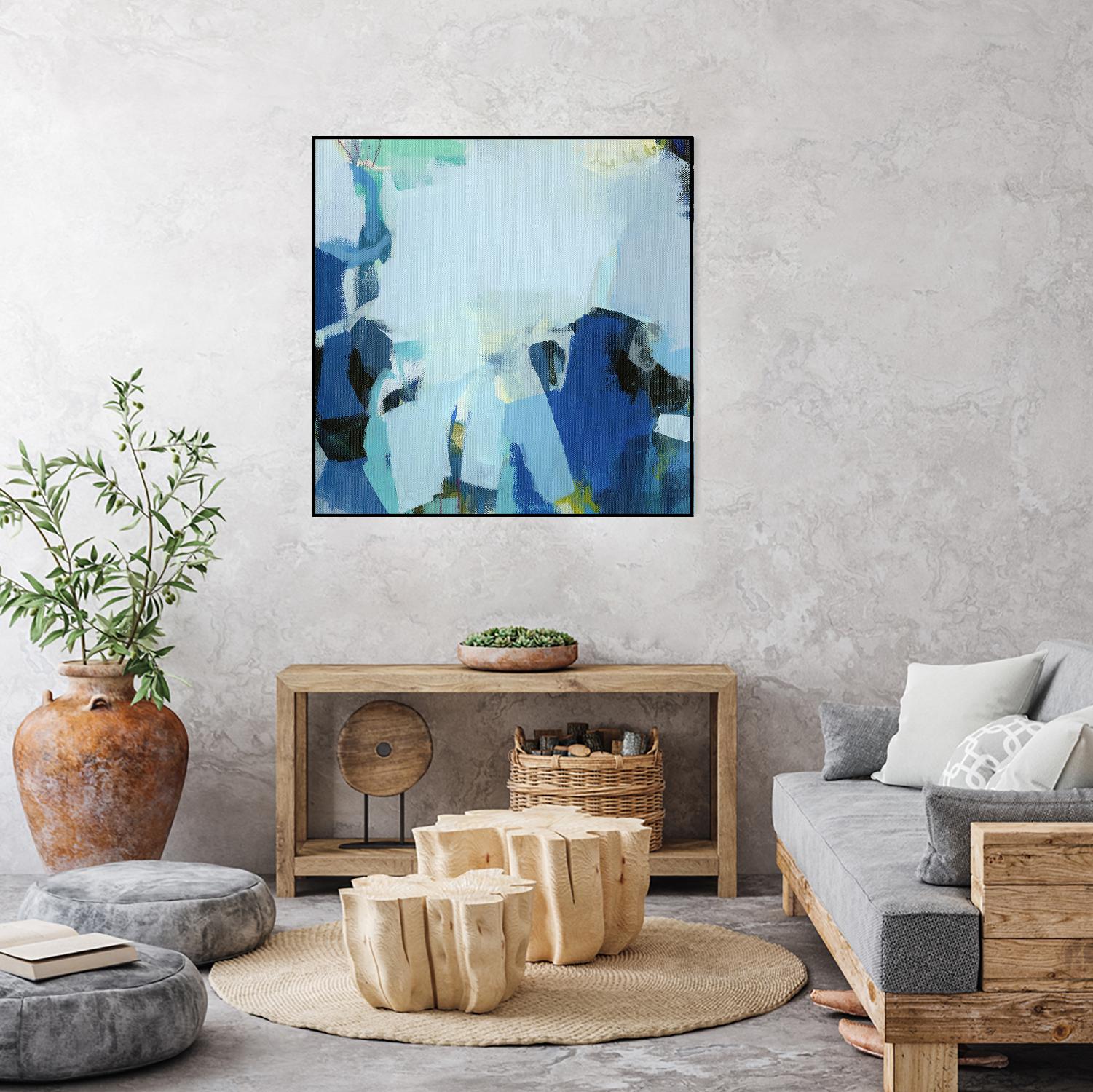 Tide Pools by Amanda Hawkins on GIANT ART - multicolor abstracts; contemporary