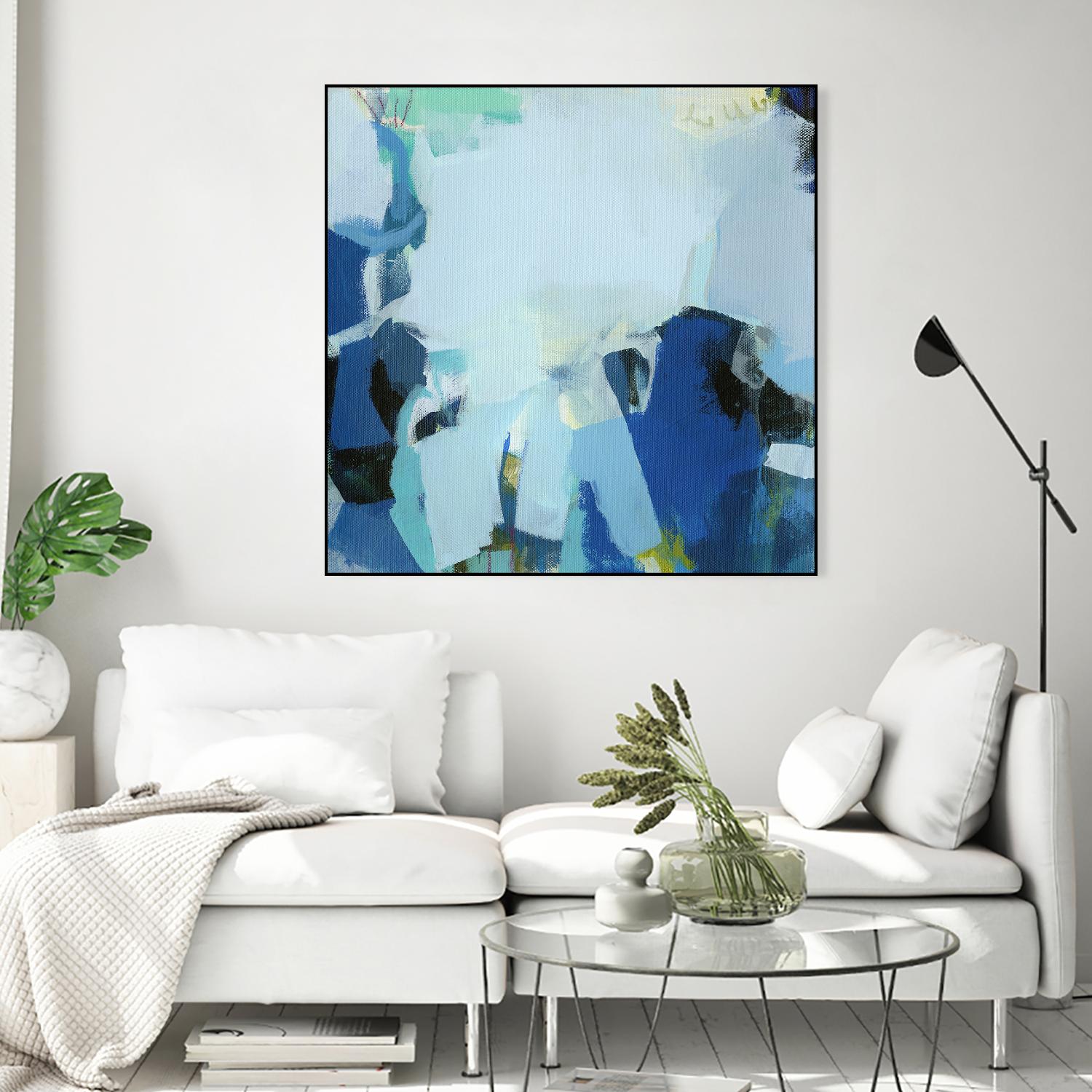 Tide Pools by Amanda Hawkins on GIANT ART - multicolor abstracts; contemporary