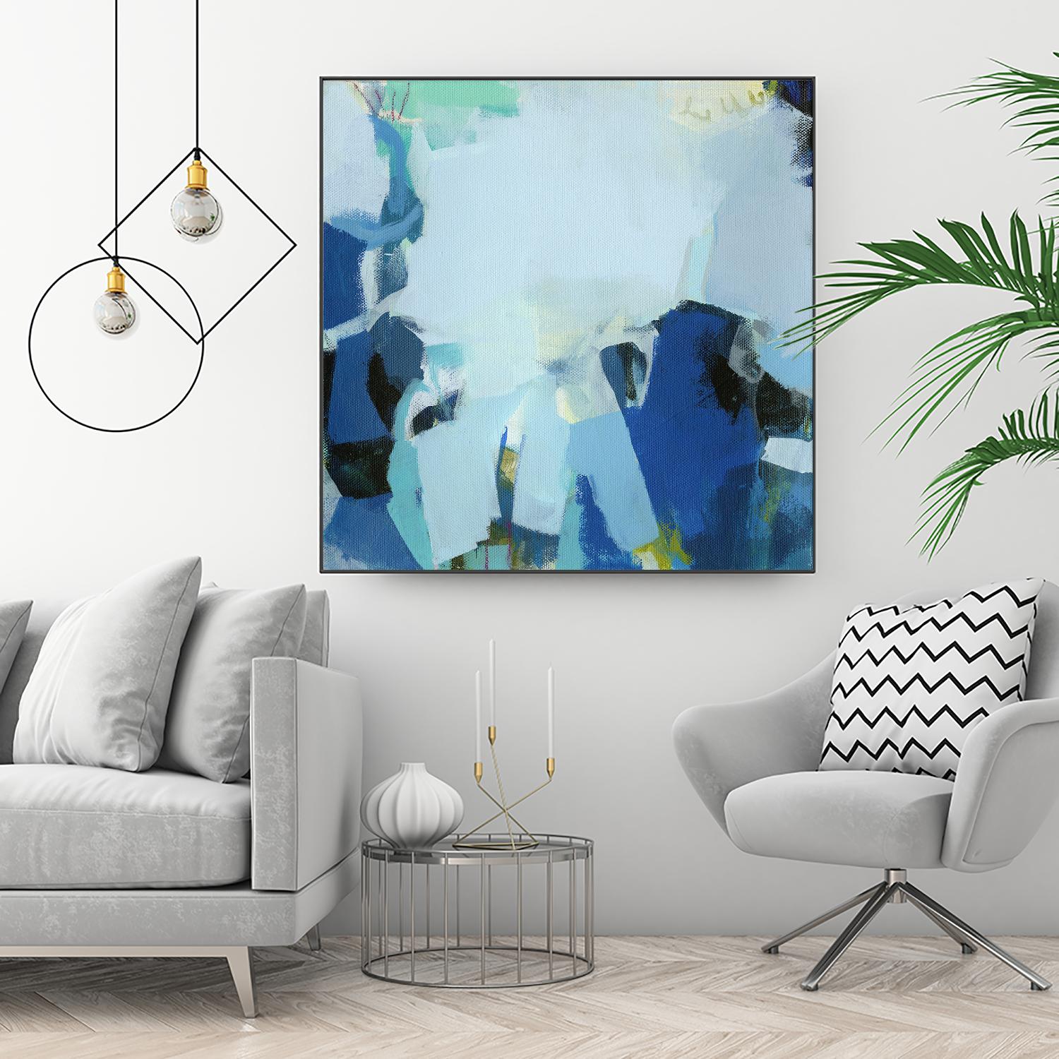 Tide Pools by Amanda Hawkins on GIANT ART - multicolor abstracts; contemporary