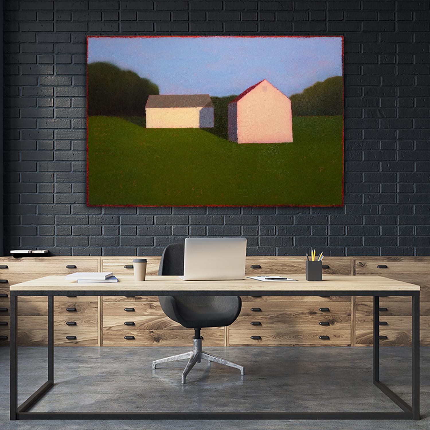 A Simple Life by Tracy Helgeson on GIANT ART - multicolor landscapes; contemporary