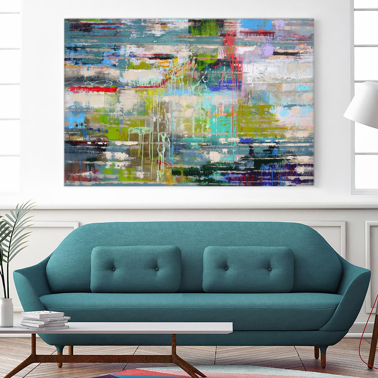 Thoughts by Ingeborg Herckenrath on GIANT ART - multi abstracts, contemporary