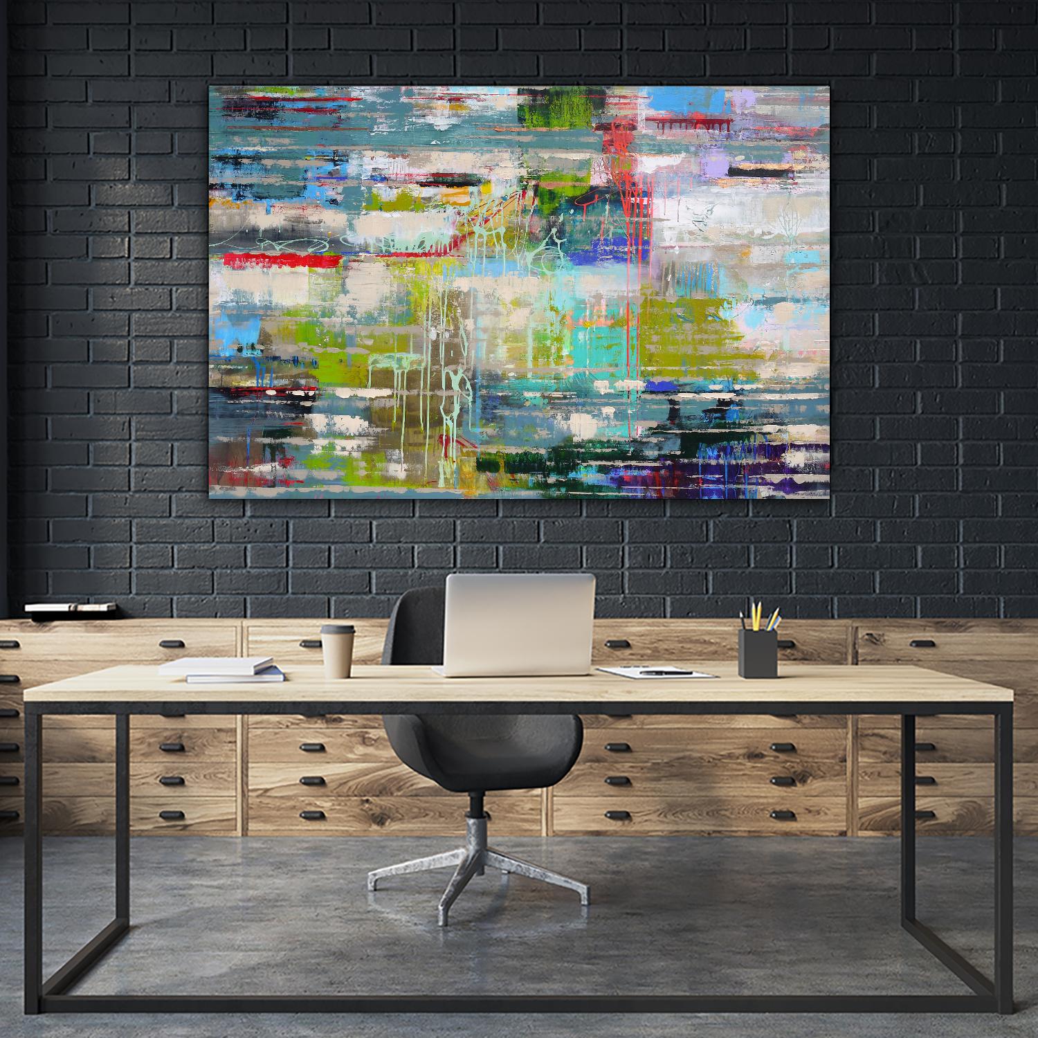 Thoughts by Ingeborg Herckenrath on GIANT ART - multi abstracts, contemporary