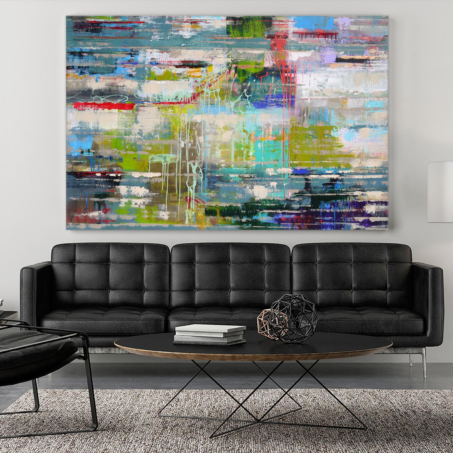 Thoughts by Ingeborg Herckenrath on GIANT ART - multi abstracts, contemporary