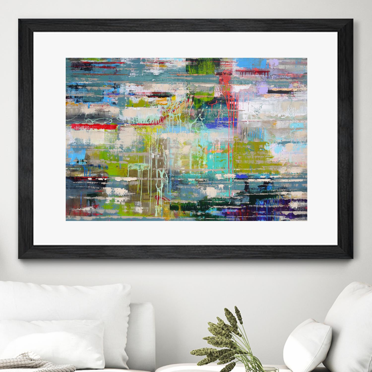 Thoughts by Ingeborg Herckenrath on GIANT ART - multi abstracts, contemporary