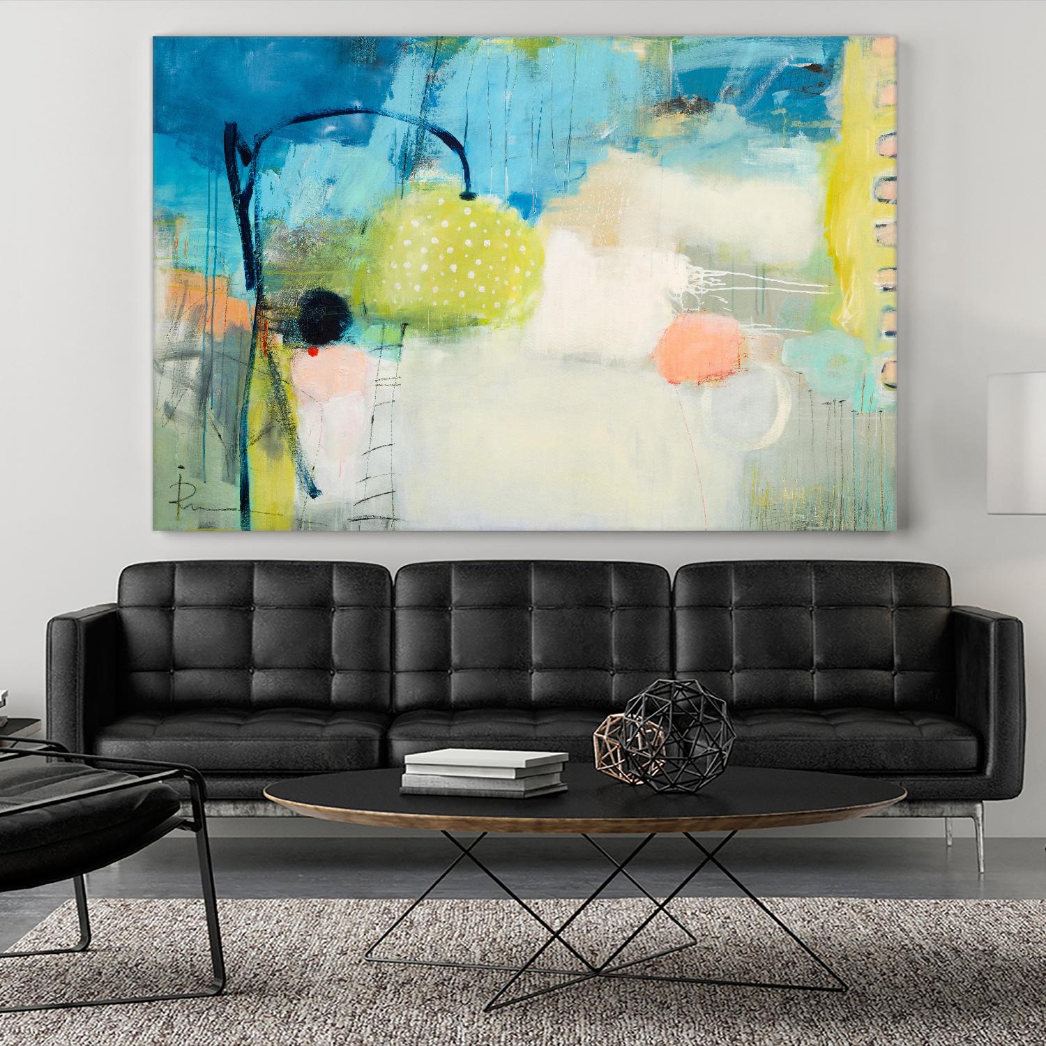 Green Summer by Ira Ivanova on GIANT ART - multicolor abstracts; contemporary