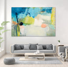Green Summer by Ira Ivanova on GIANT ART - multicolor abstracts; contemporary
