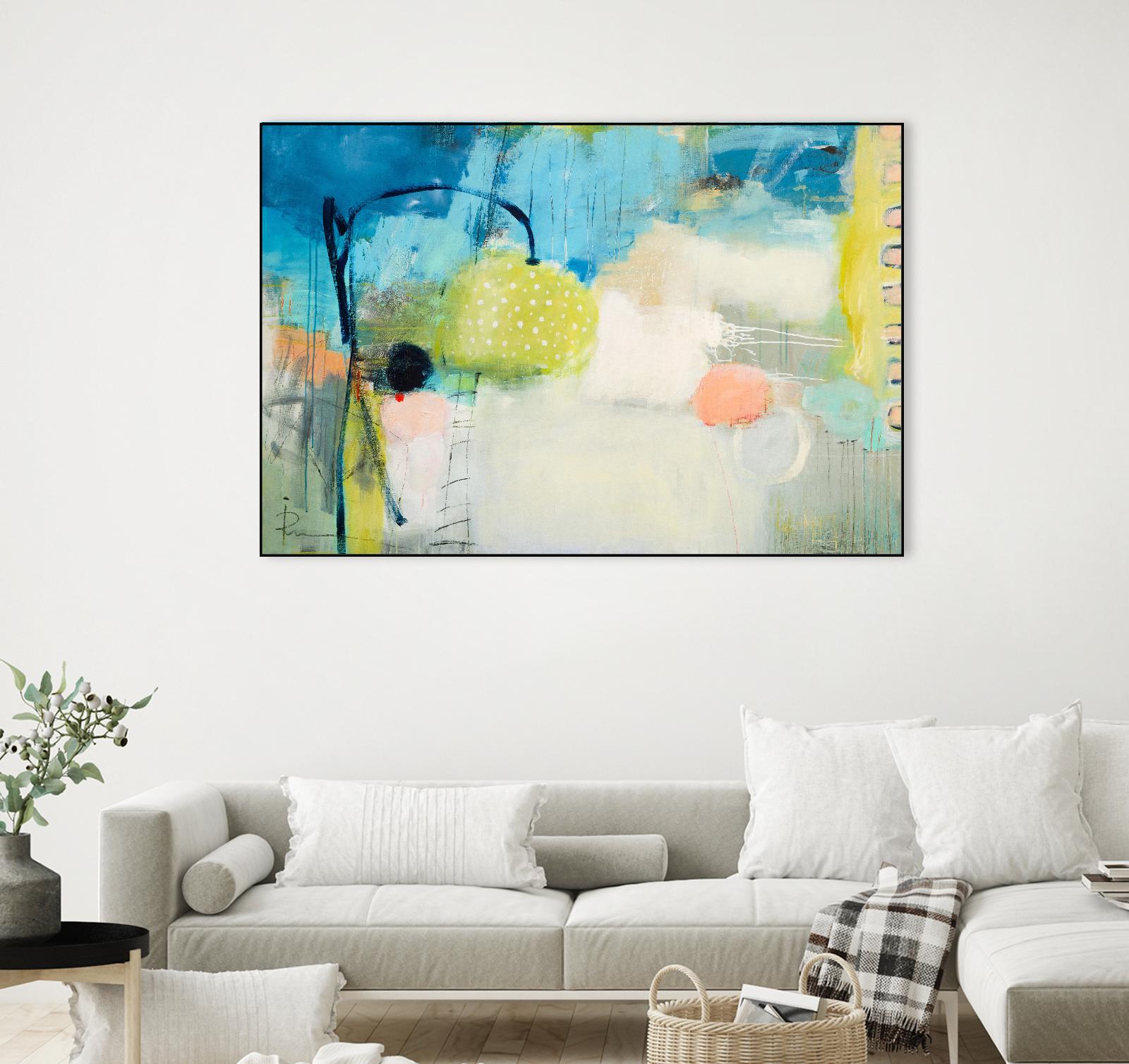 Green Summer by Ira Ivanova on GIANT ART - multicolor abstracts; contemporary