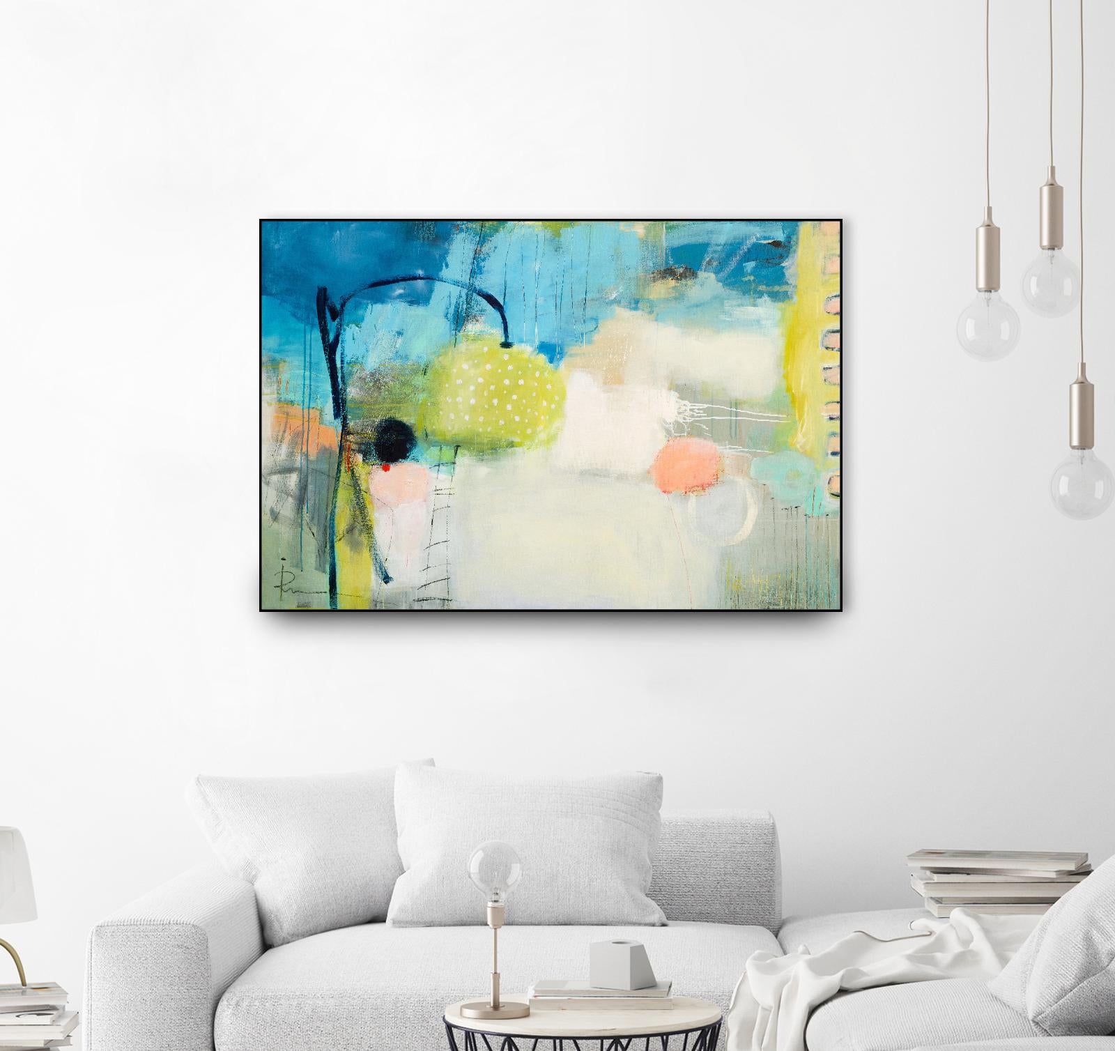 Green Summer by Ira Ivanova on GIANT ART - multicolor abstracts; contemporary