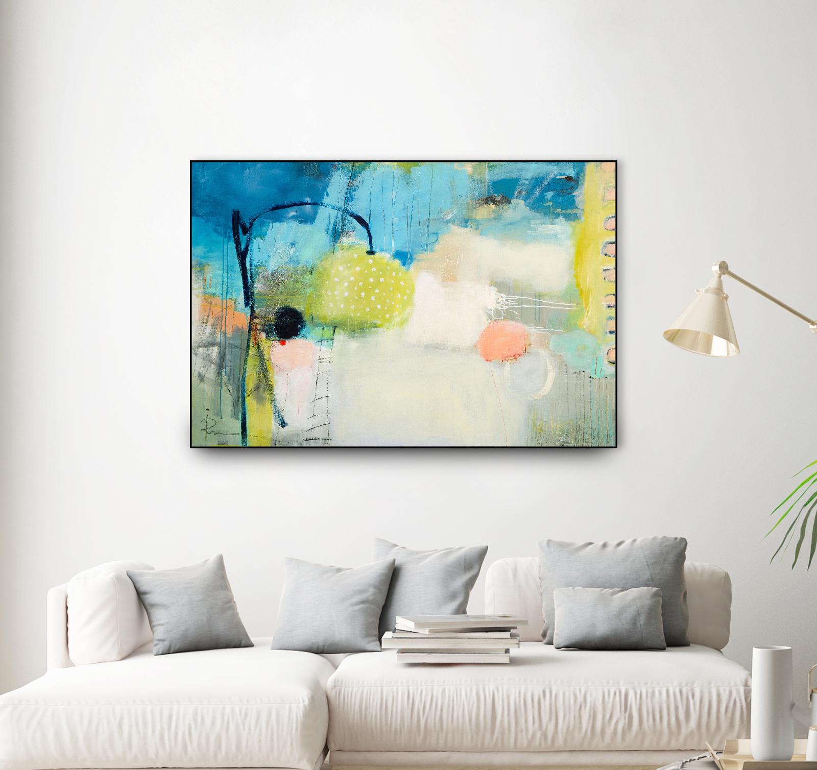 Green Summer by Ira Ivanova on GIANT ART - multicolor abstracts; contemporary