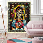 Muerta by Nicholas Ivins on GIANT ART - multicolor urban/pop surrealism; ethnic