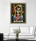 Muerta by Nicholas Ivins on GIANT ART - multicolor urban/pop surrealism; ethnic