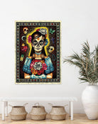 Muerta by Nicholas Ivins on GIANT ART - multicolor urban/pop surrealism; ethnic